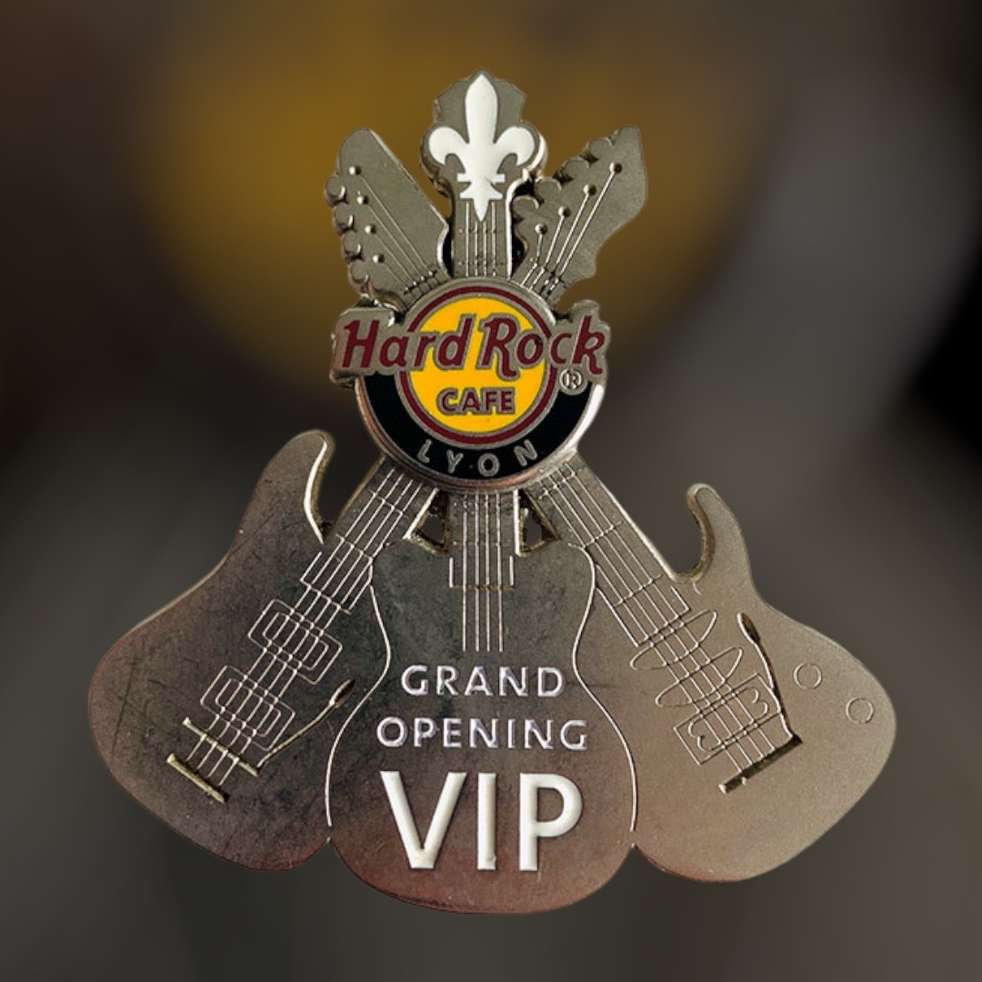 Hard Rock Cafe Lyon Grand Opening VIP from 2017 (LE 150)
