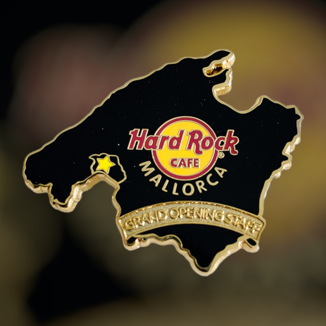 Hard Rock Cafe Mallorca Grand Opening STAFF Pin from 2008 (LE 100)