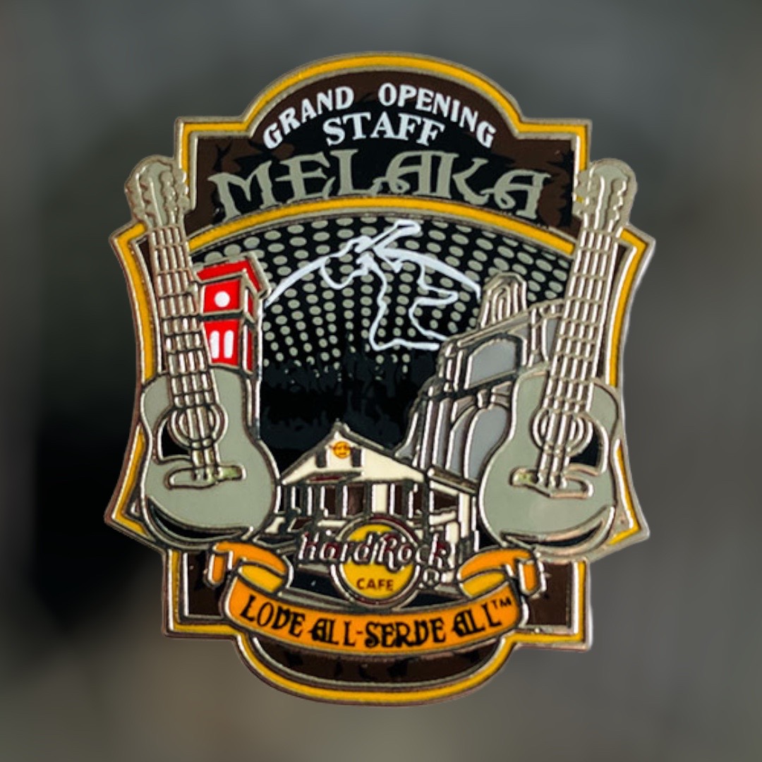 Hard Rock Cafe Melaka Grand Opening STAFF Pin from 2013 (LE 150)