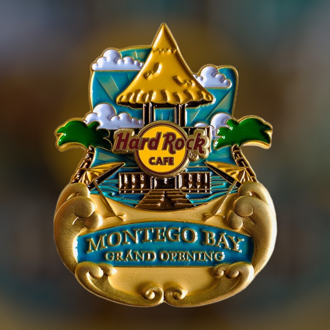 Hard Rock Cafe Montego Bay Grand Opening Pin from 2016 (LE 500)