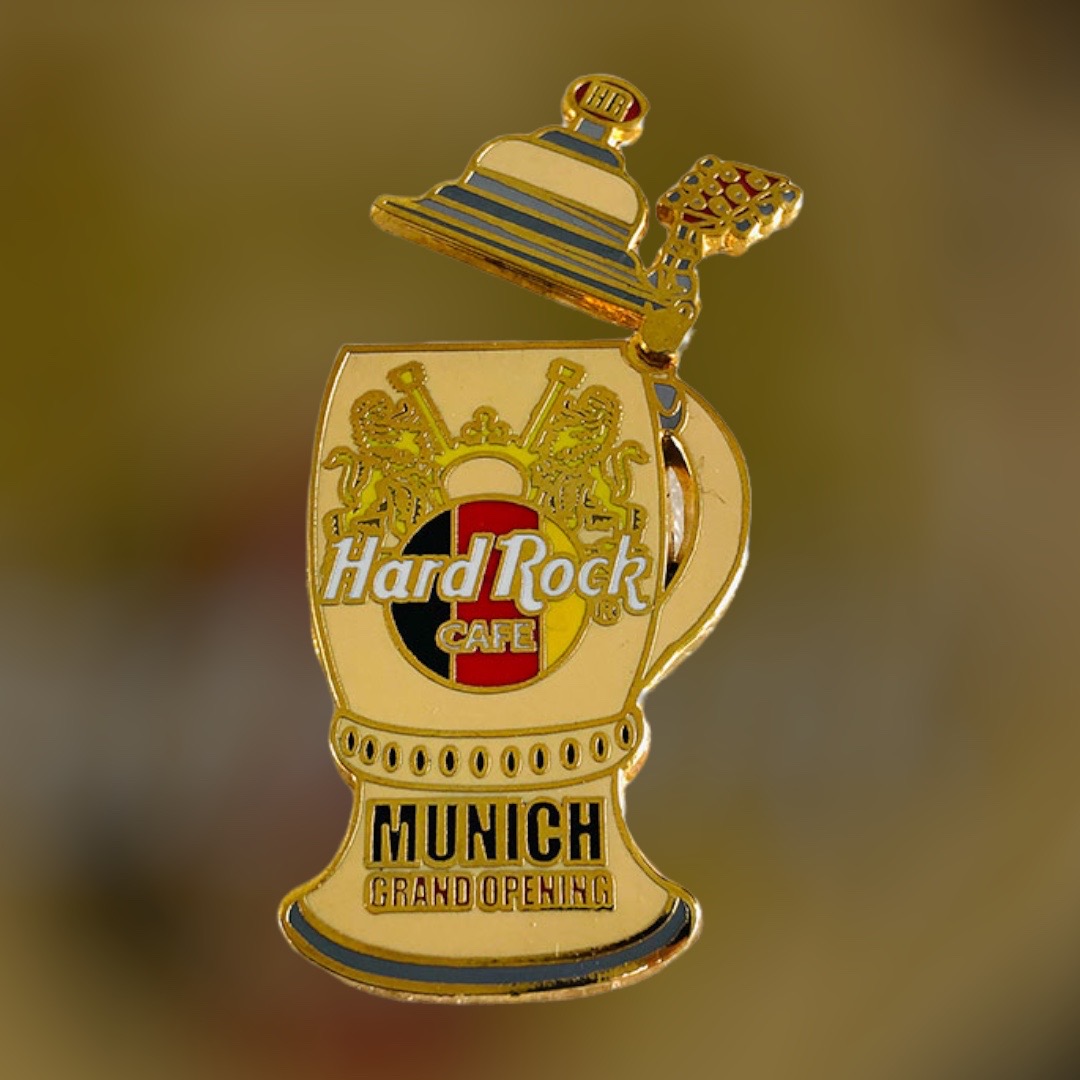 Hard Rock Cafe Munich Grand Opening Beermug Pin from 2002 (LE 500)
