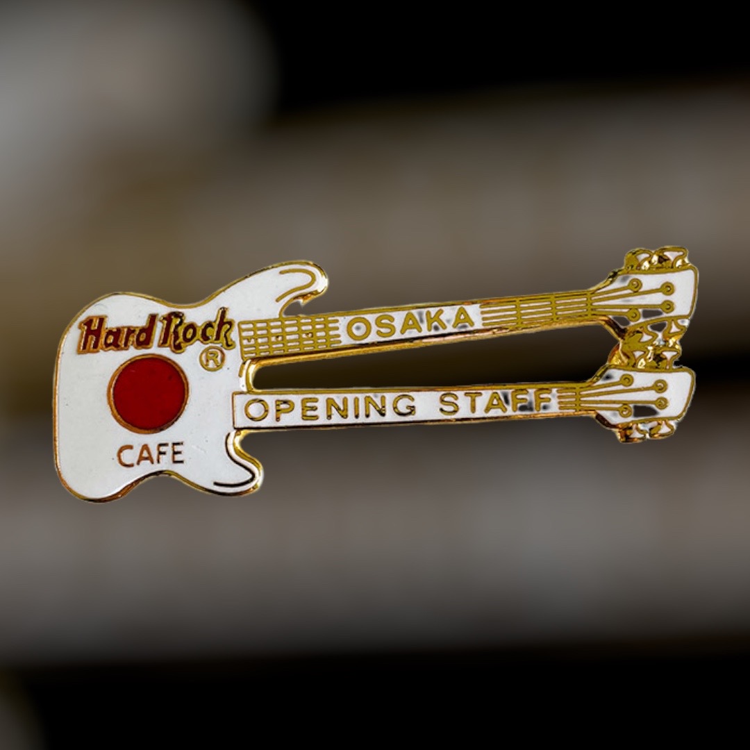Hard Rock Cafe Osaka Opening STAFF Pin from 2001