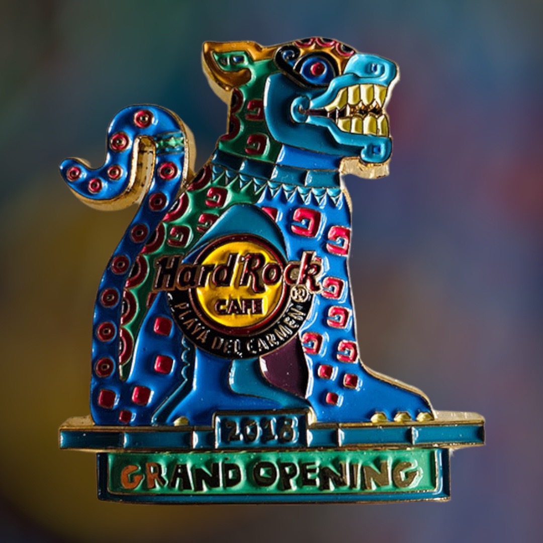 Hard Rock Cafe Playa del Carmen Grand Opening Pin from 2018 (LE 200)
