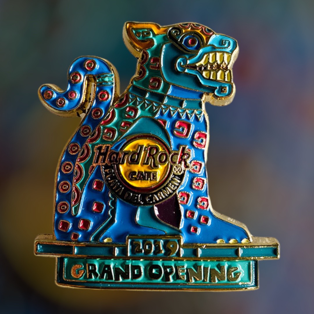 Hard Rock Cafe Playa del Carmen Grand Opening Pin from 2019 (LE 300)