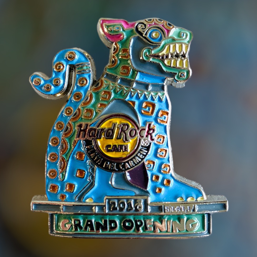 Hard Rock Cafe Playa del Carmen Grand Opening STAFF Pin from 2018 (LE 100)