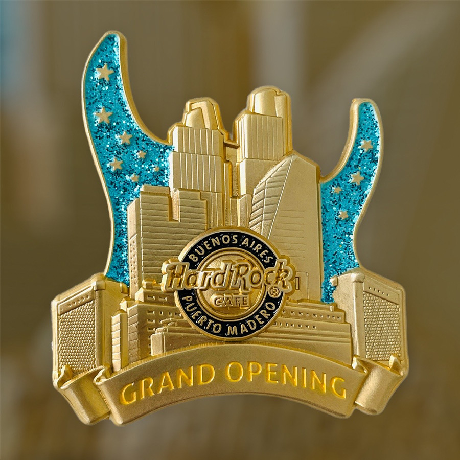 Hard Rock Cafe Puerto Madero (Buenos Aires) Grand Opening Pin from 2019 (LE 200)