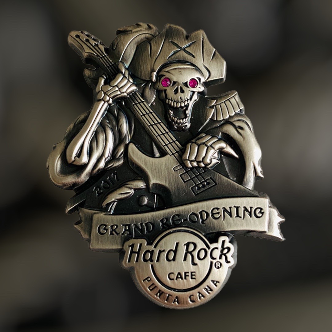 Hard Rock Cafe Punta Cana Grand Opening Pin from 2017 (LE 300)