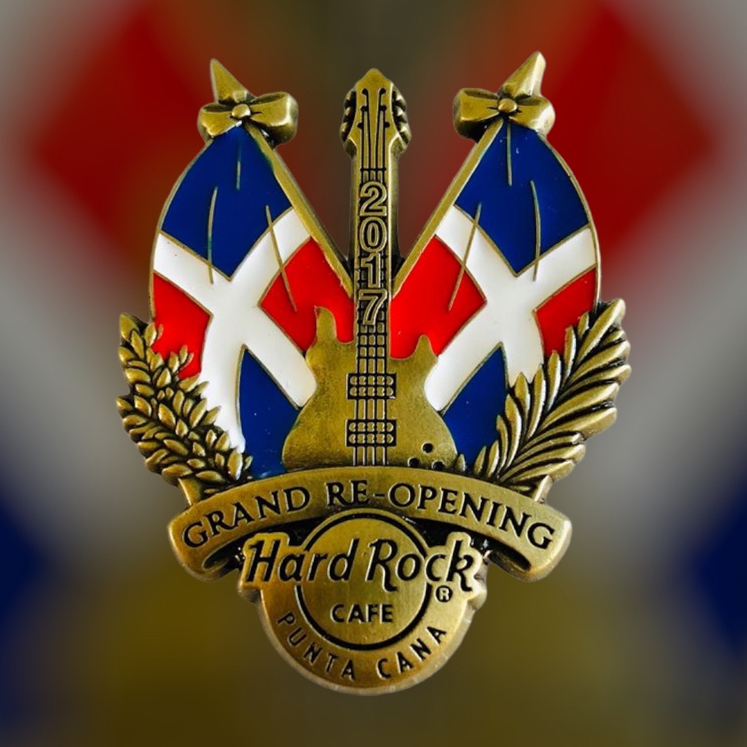 Hard Rock Cafe Punta Cana Grand Re-Opening Pin (LE 300)