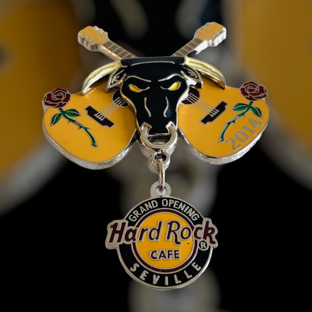 Hard Rock Cafe Seville Grand Opening Pin from 2014 (LE 500)