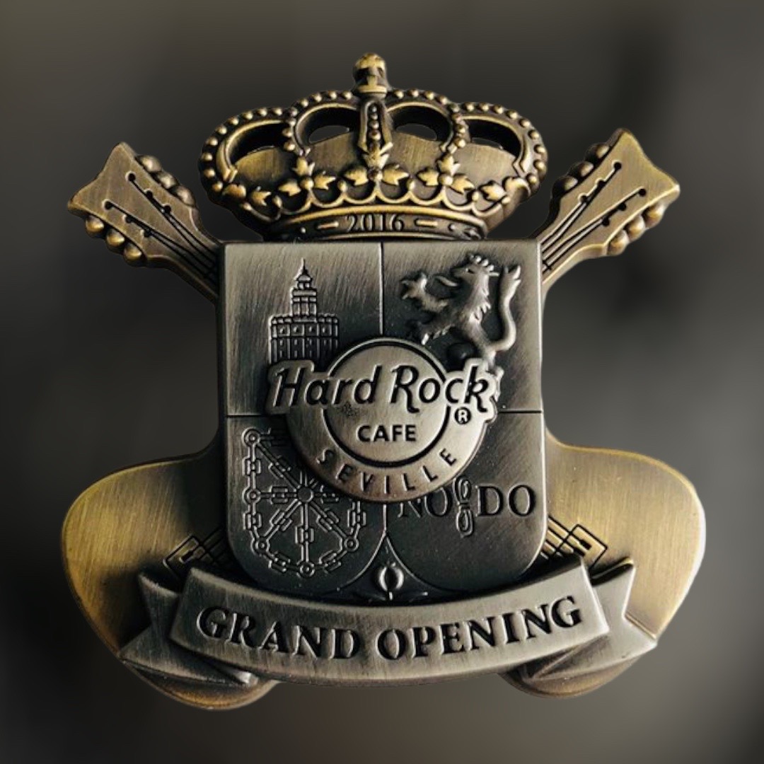 Hard Rock Cafe Seville Grand Opening Pin from 2016 (LE 300)