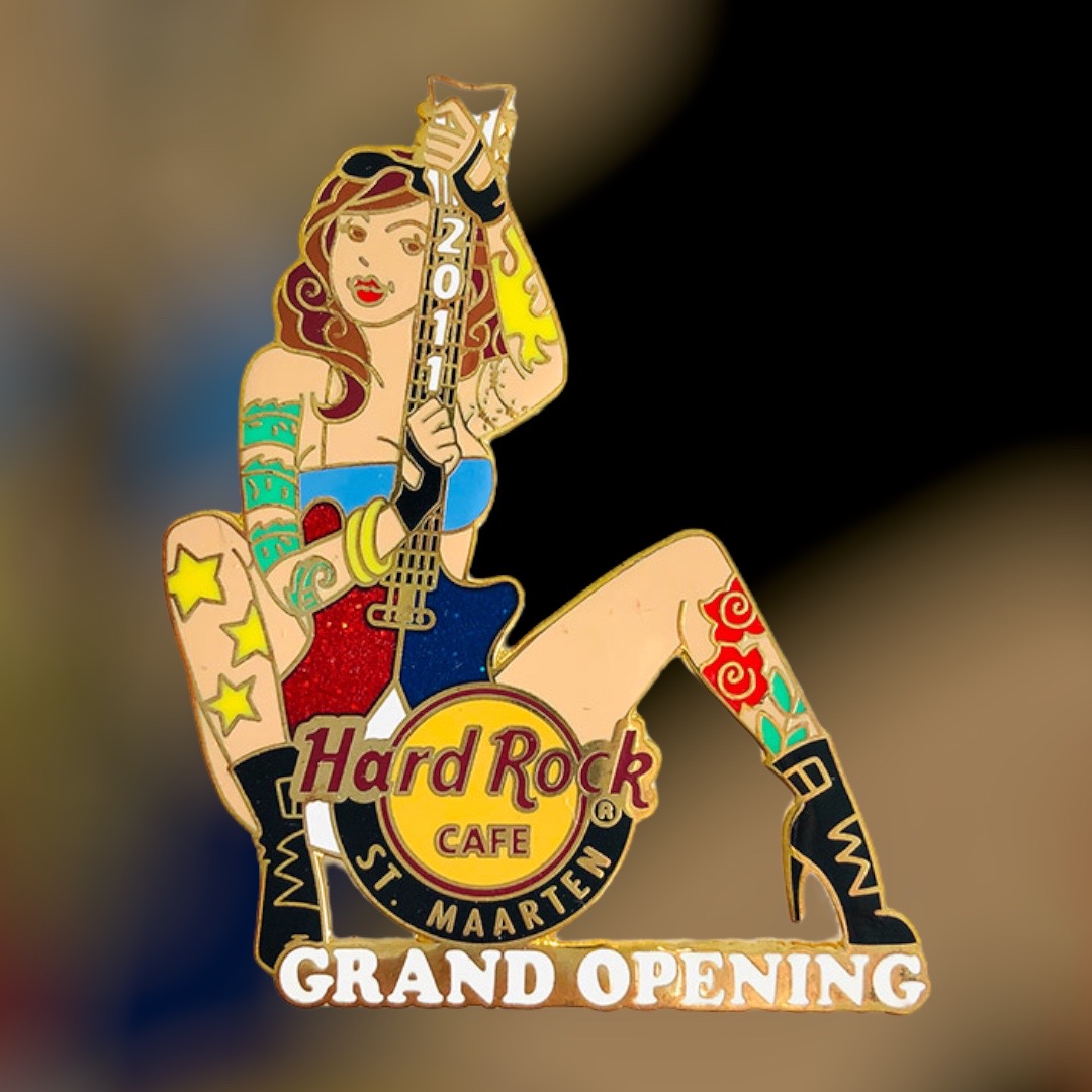 Hard Rock Cafe St. Maarten Grand Opening from 2011 (LE 100)