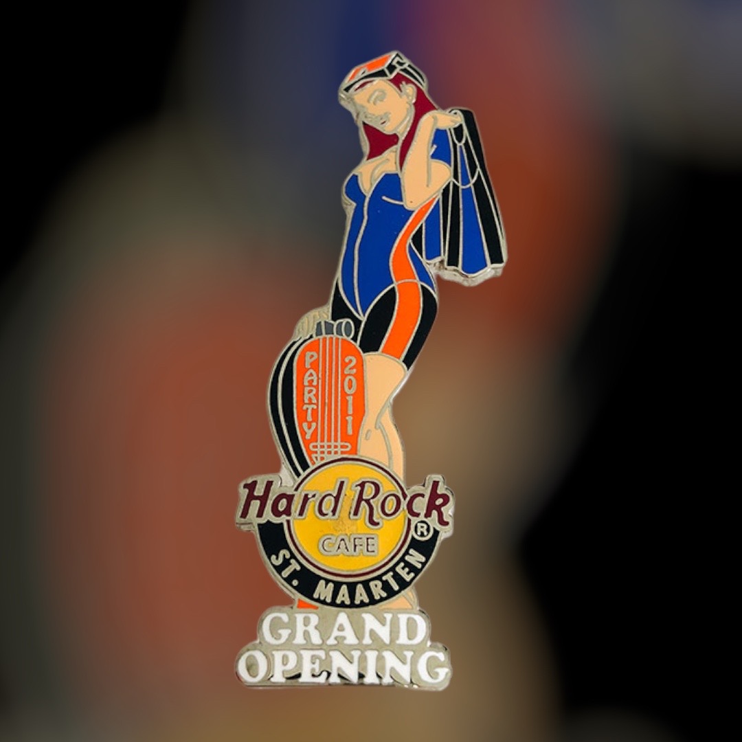 Hard Rock Cafe St. Maarten Grand Opening Party (1st Version) from 2011 (LE 100)