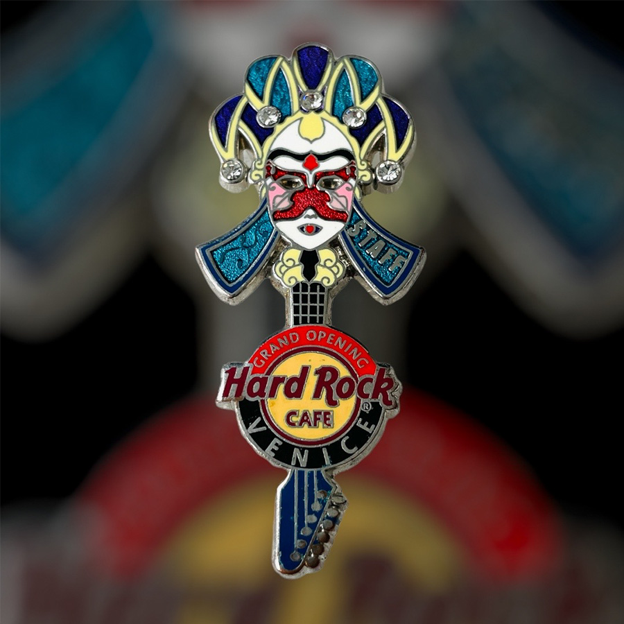 Hard Rock Cafe Venice Grand Opening Staff pin (Venetian Mask) from 2009 (LE 150)