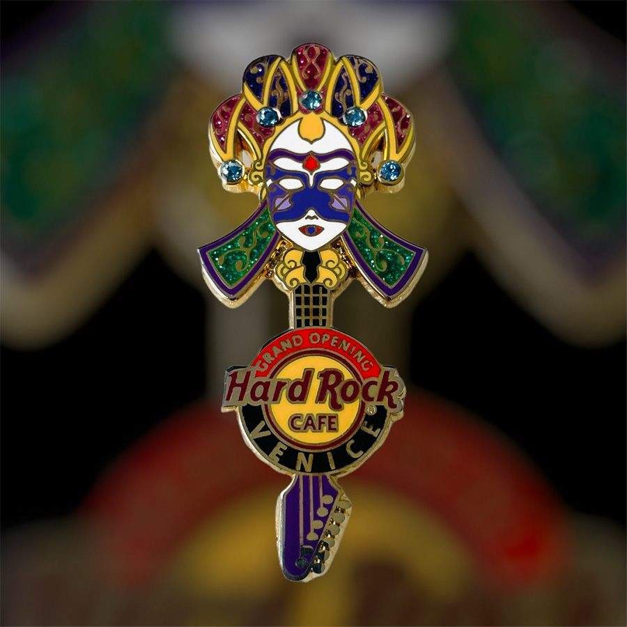 Hard Rock Cafe Venice Grand Opening from (Venetian Mask) 2009 (LE 500)