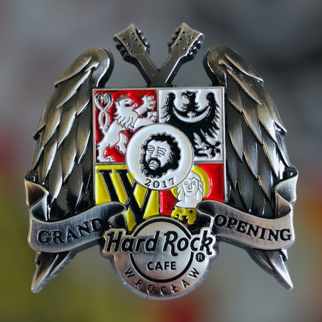 Hard Rock Cafe Wroclaw Grand Opening Pin 2017 (LE 300)