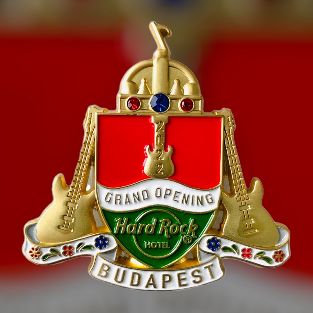 Hard Rock Hotel Budapest Grand Opening Pin from 2022 (LE 500)