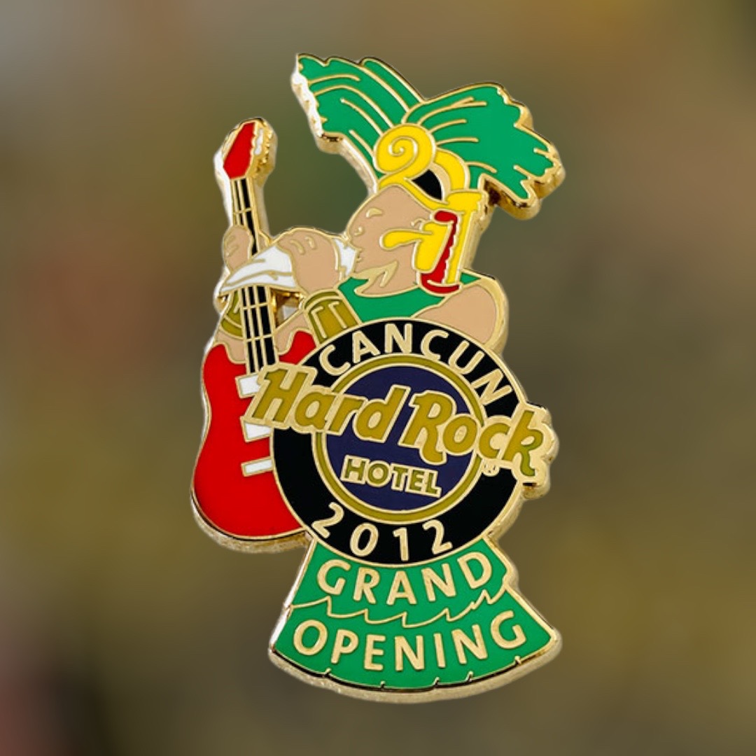 Hard Rock Hotel Cancun Grand Opening Pin from 2012 (LE 500)