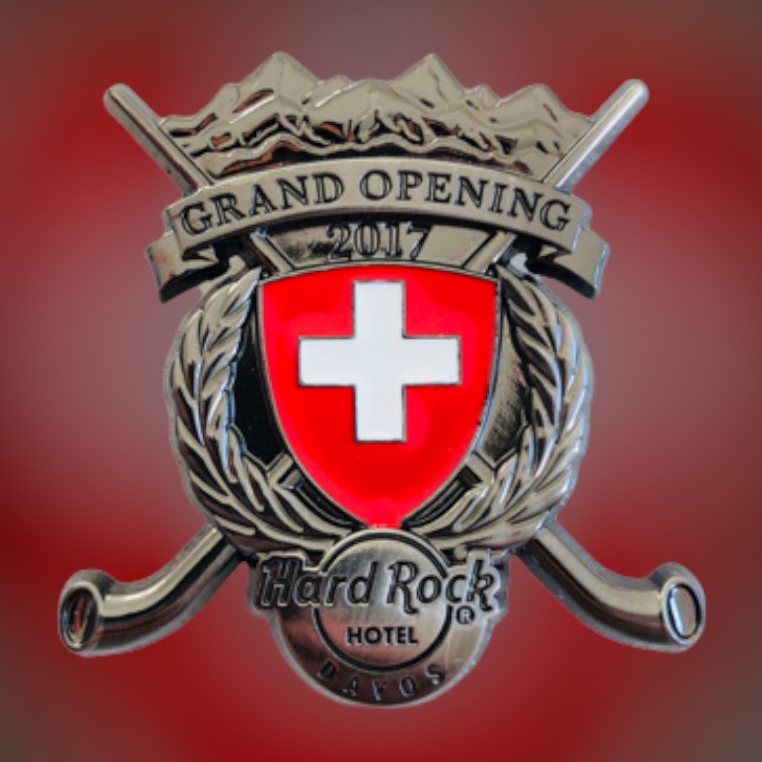 Hard Rock Hotel Davos Grand Opening Pin from 2017 (LE 500)