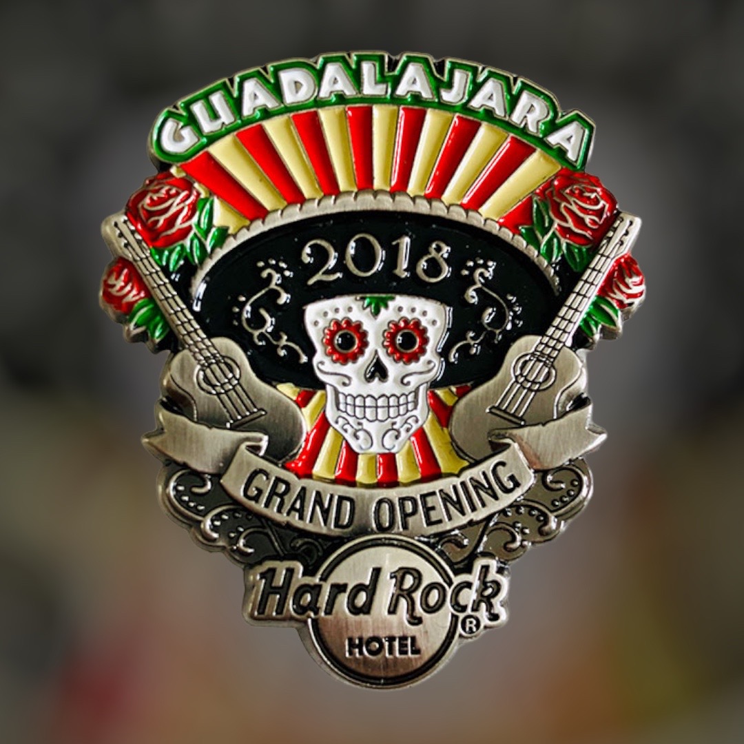 Hard Rock Hotel Guadalajara Grand Opening Pin 2018 (LE 400)