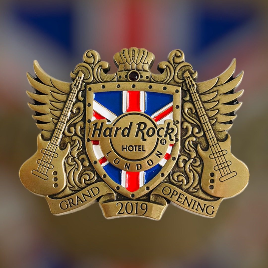 Hard Rock Hotel London Grand Opening Pin from 2019 (LE 600)