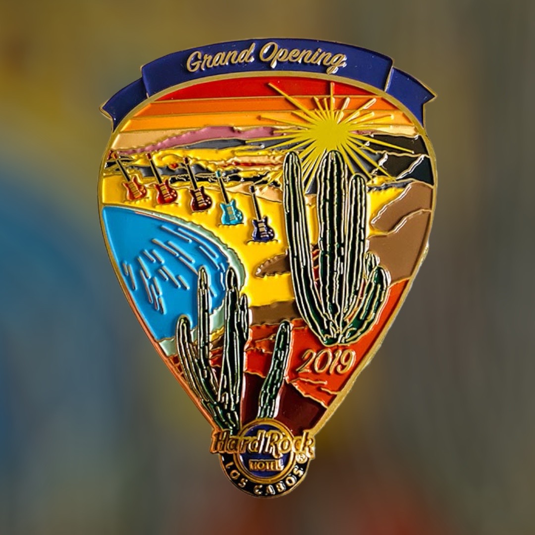 Hard Rock Hotel Los Cabos Grand Opening PARTY Pin from 2019 (LE 600)