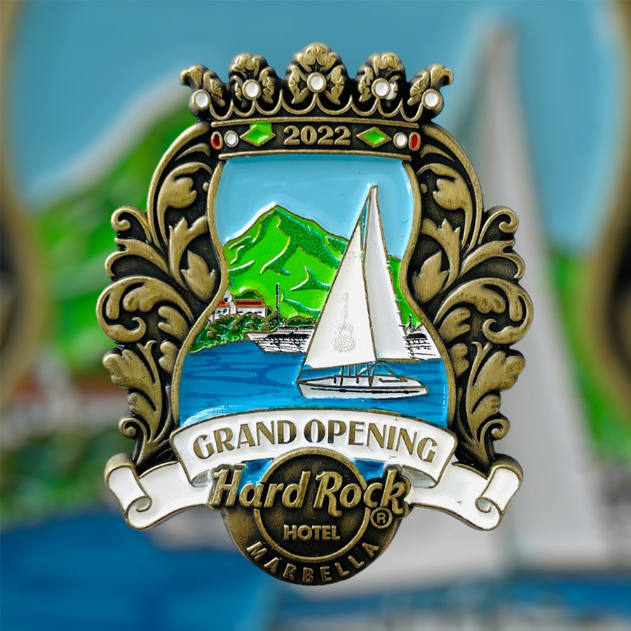 Hard Rock Hotel Marbella Grand Opening Pin from 2022 (LE 300)