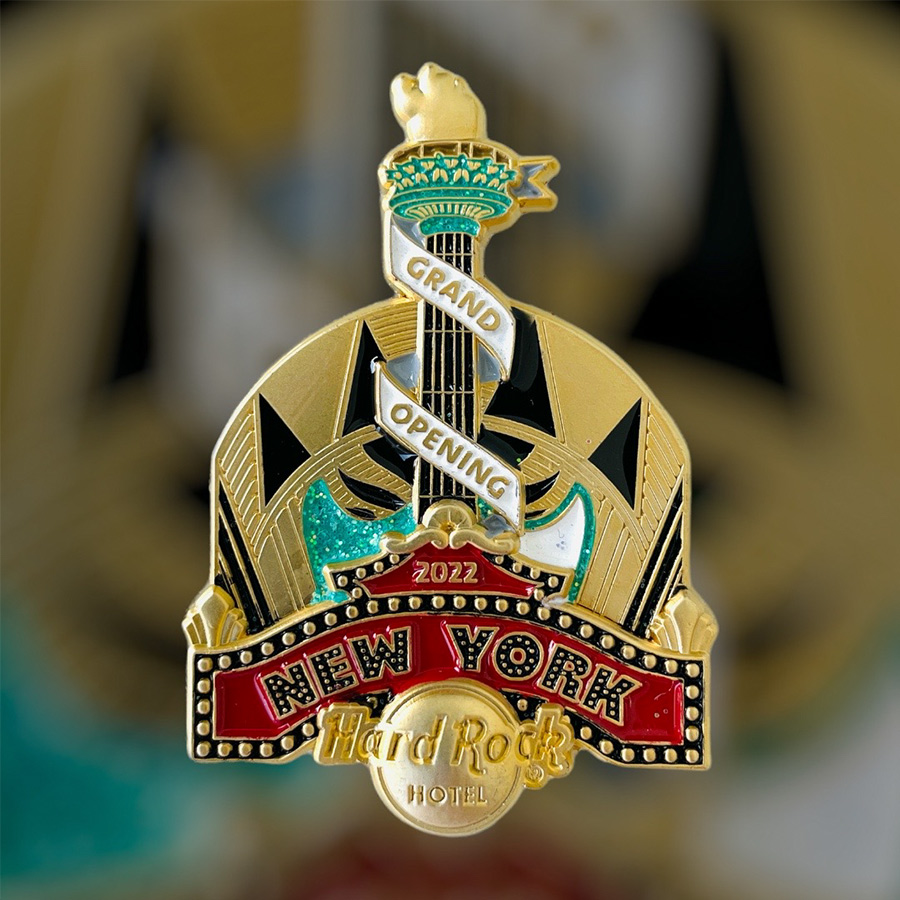 Hard Rock Hotel New York Grand Opening Pin (Online Exclusive, LE 300) from 2022