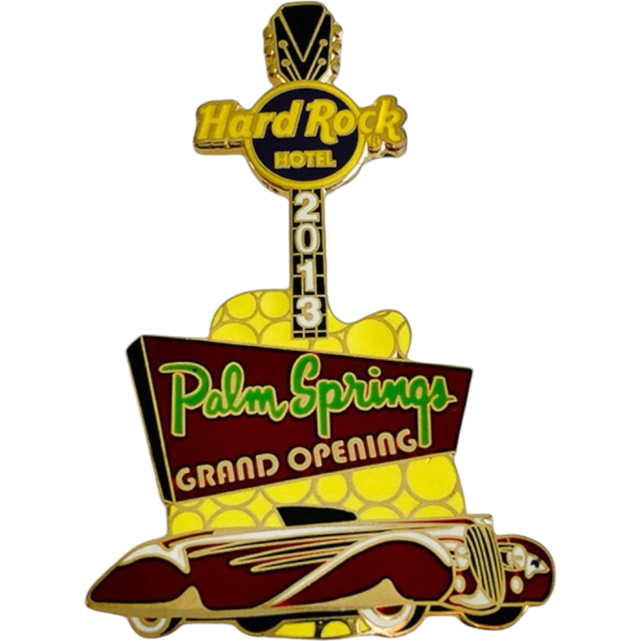 Hard Rock Hotel Palm Springs Grand Opening (Gold Version) from 2013 (LE 1000)