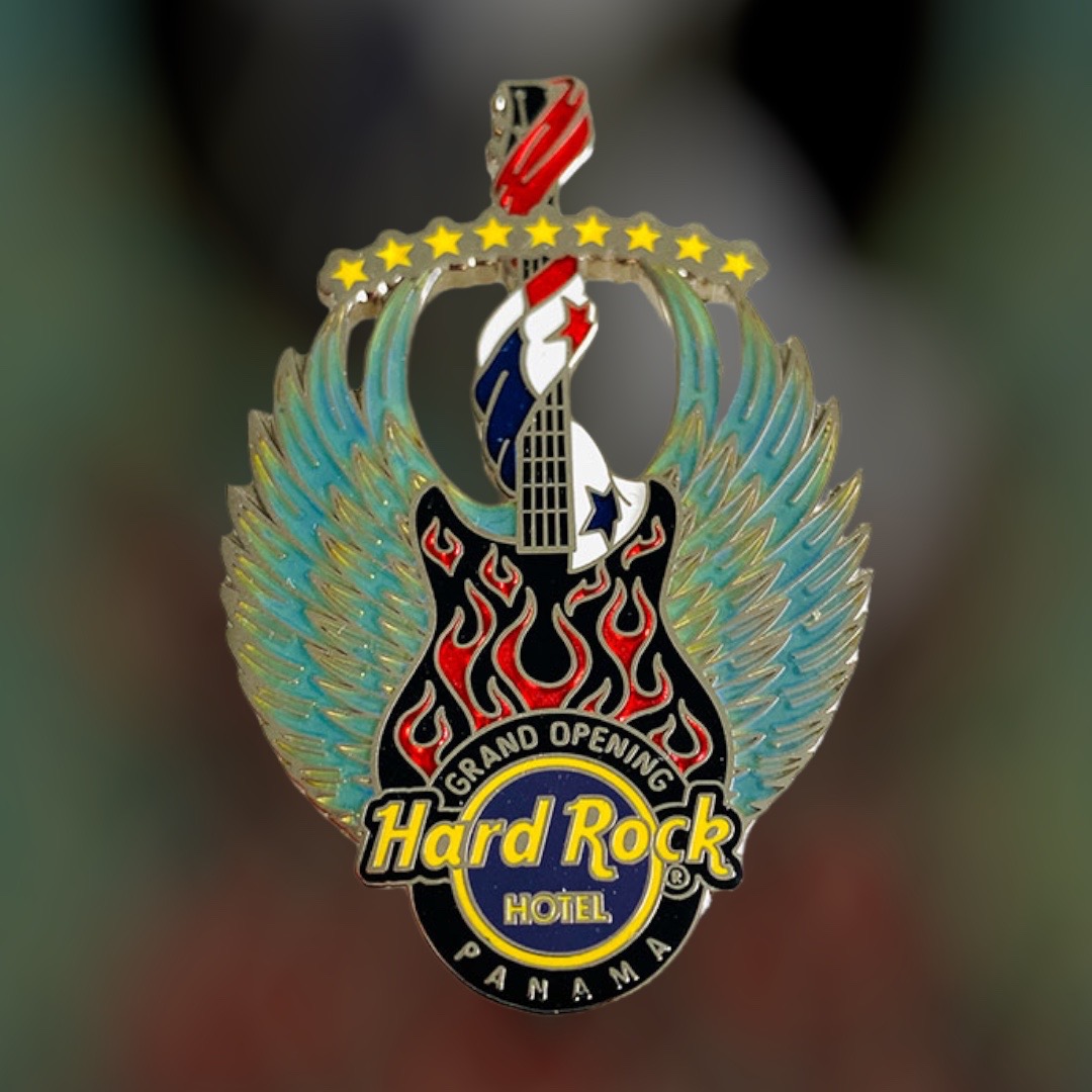 Hard Rock Hotel Panama Megapolis Grand Opening Pin from 2012 (LE 700)