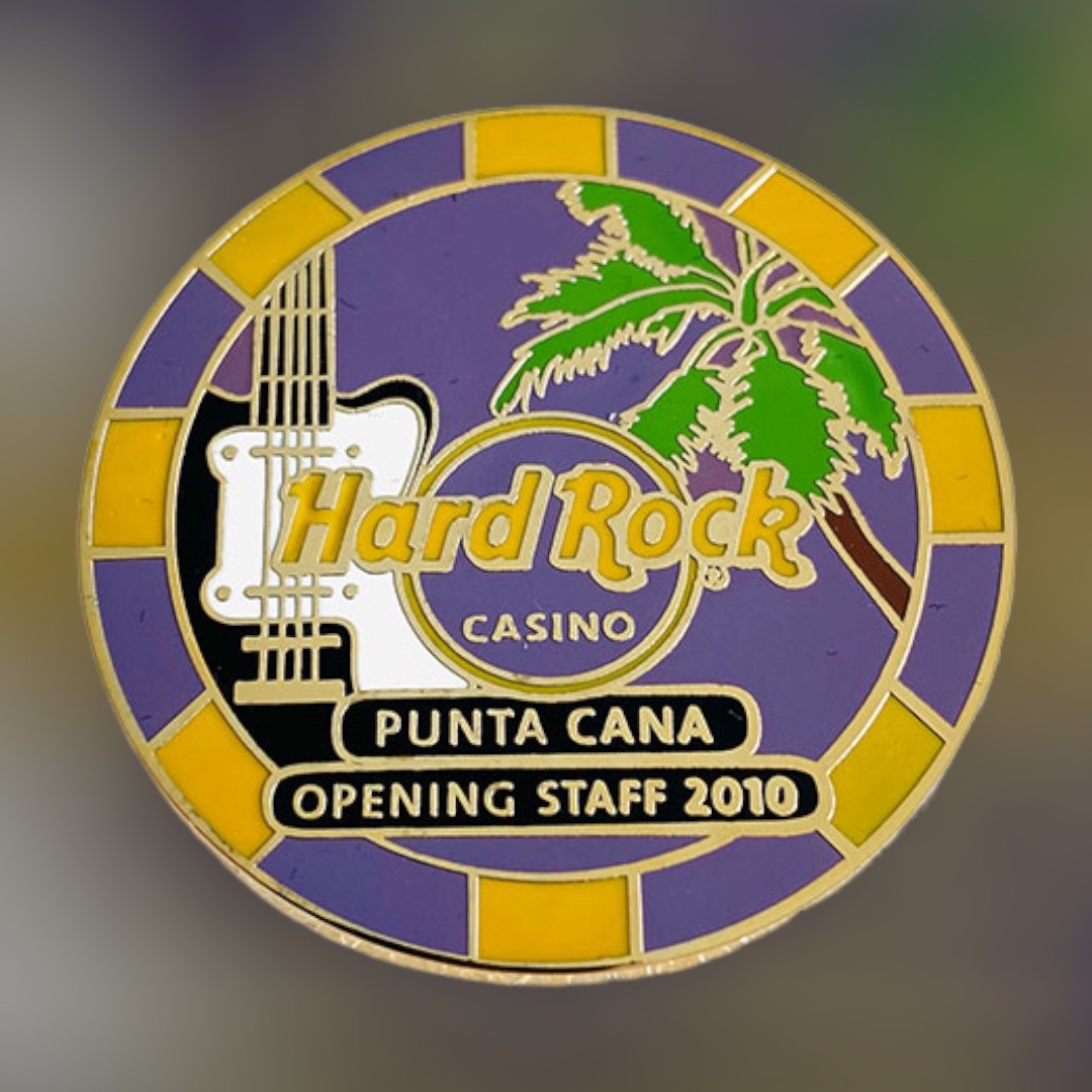 Hard Rock Casino Punta Cana Grand Opening STAFF Pin from 2010 (LE 1900)