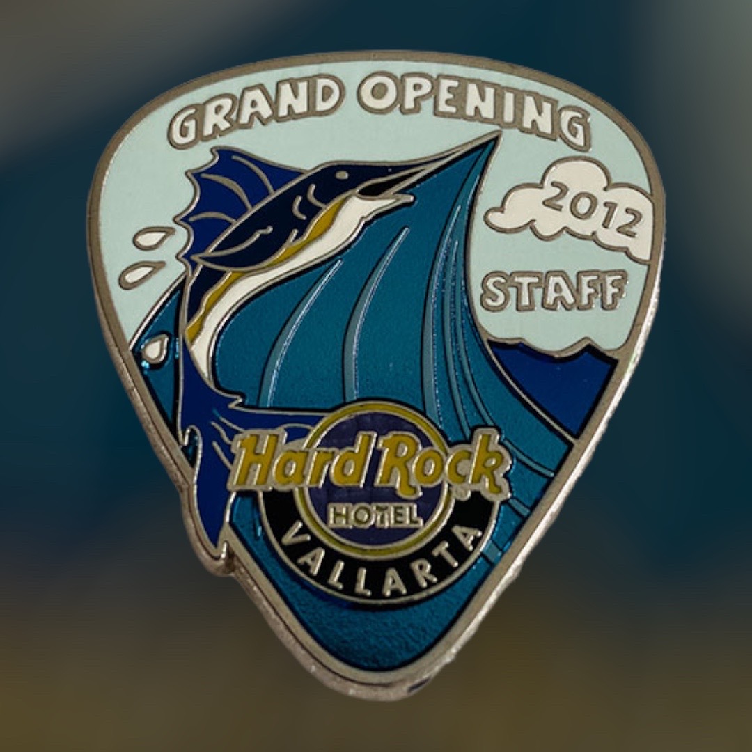 Hard Rock Hotel Vallarta Grand Opening STAFF Pin No. 1 from 2012 (LE 500)
