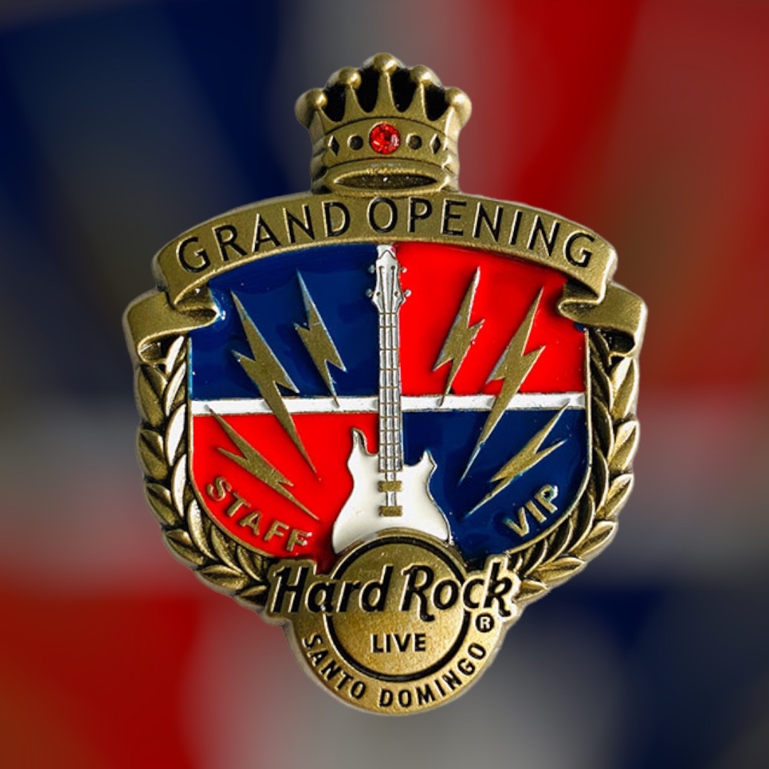 Hard Rock Live Santo Domingo Grand Opening STAFF Pin from 2017 (LE 100)