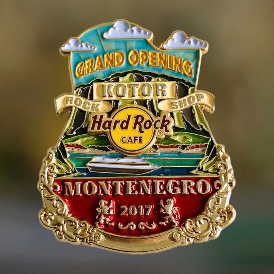 Rock Shop Kotor Grand Opening Pin from 2017 (LE 300)