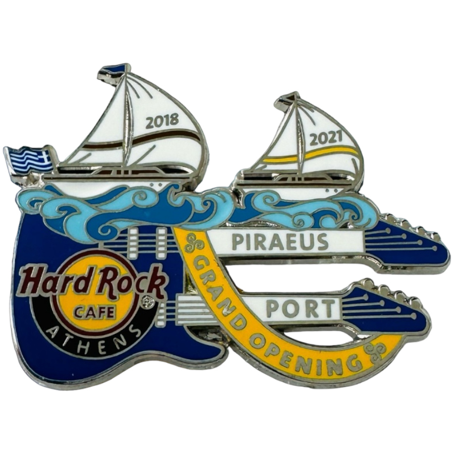 Rock Shop Piraeus Port Grand Opening PROTOTYPE Pin from 2021 (LE 10)
