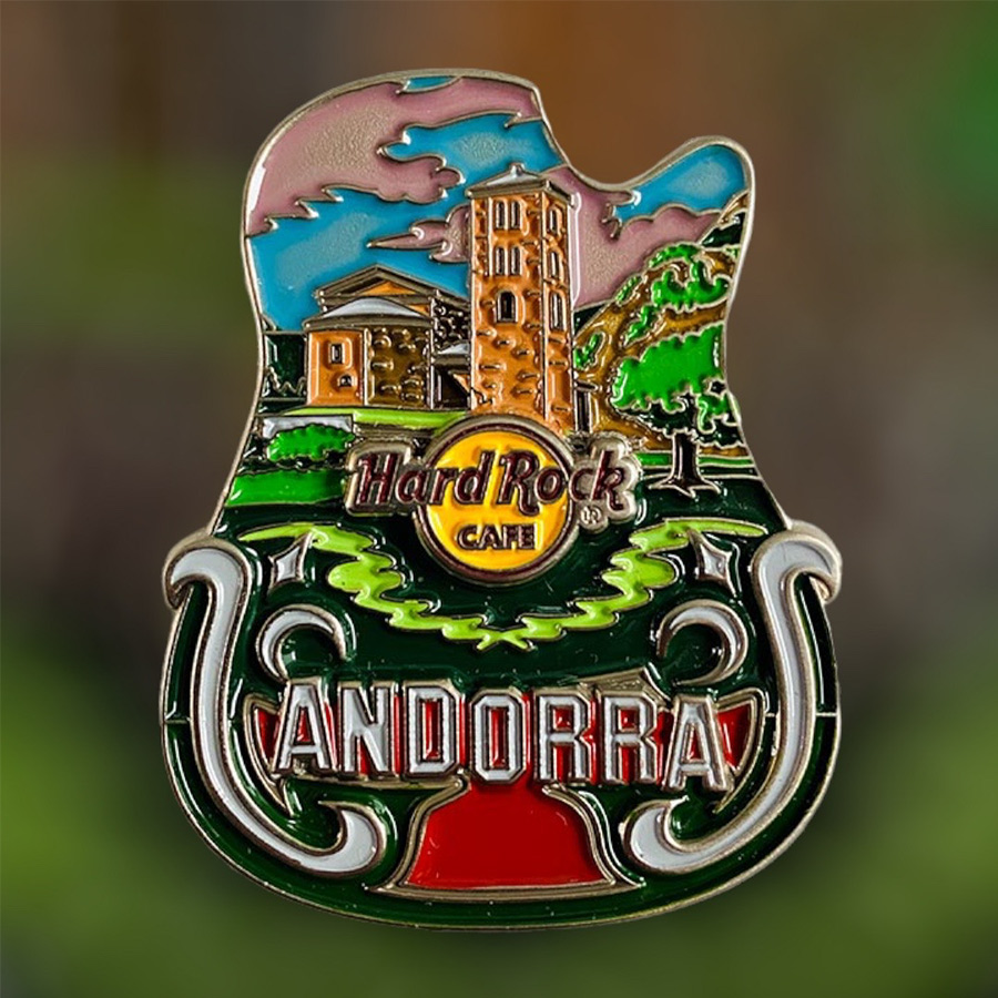 Hard Rock Cafe Andorra Core City Icon Series from 2017