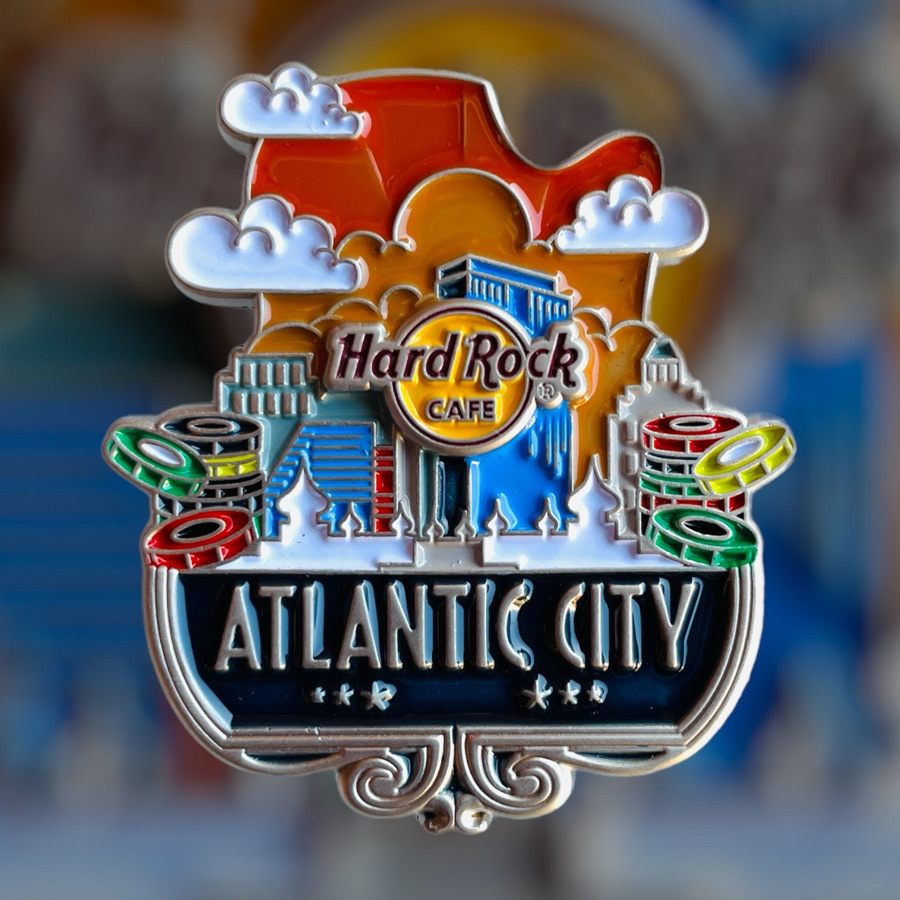 Hard Rock Cafe Atlantic City Core City Icon Series from 2017