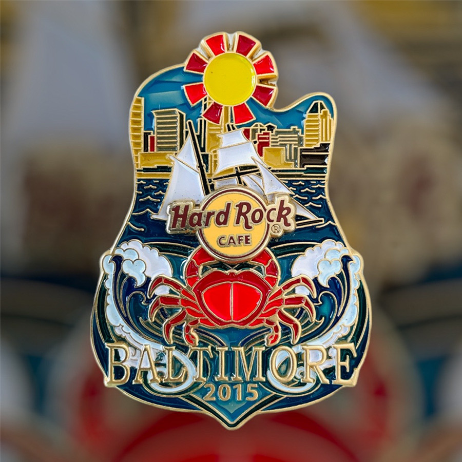 Hard Rock Cafe Baltimore Icon City Series from 2015 (LE 300)