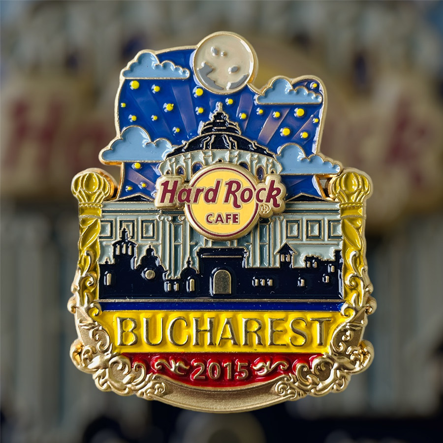 Hard Rock Cafe Bucharest Icon City Series from 2015 (LE 200)