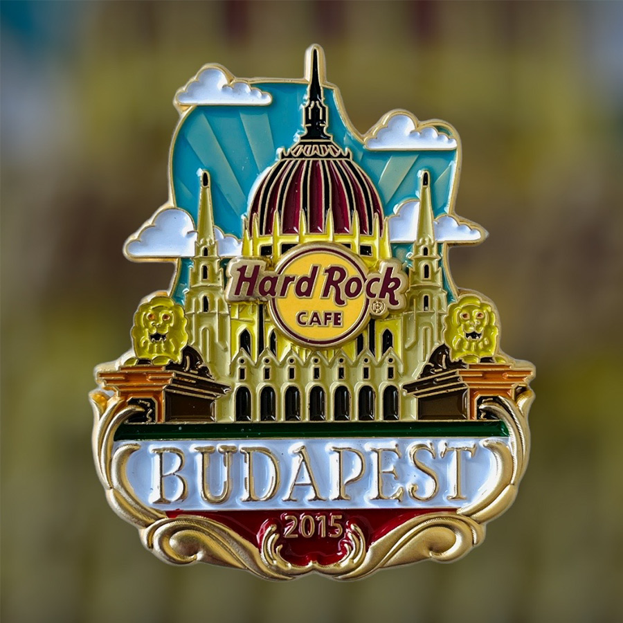 Hard Rock Cafe Budapest Icon City Series from 2015 (LE 300)
