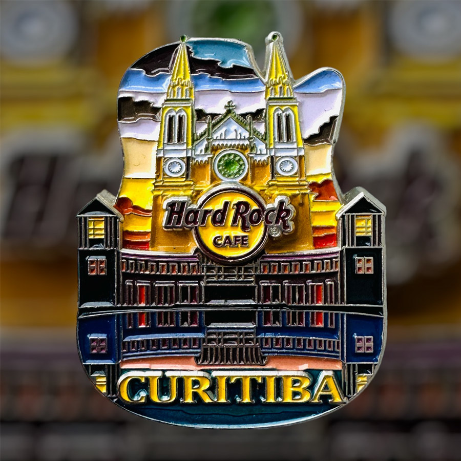 Hard Rock Cafe Curitiba Core City Icon Pin (Version 1)