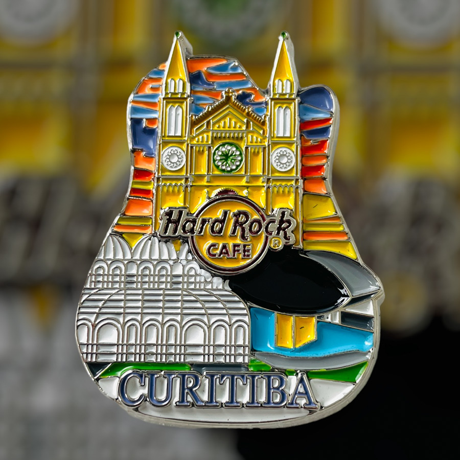 Hard Rock Cafe Curitiba Core City Icon Pin (Version 2)