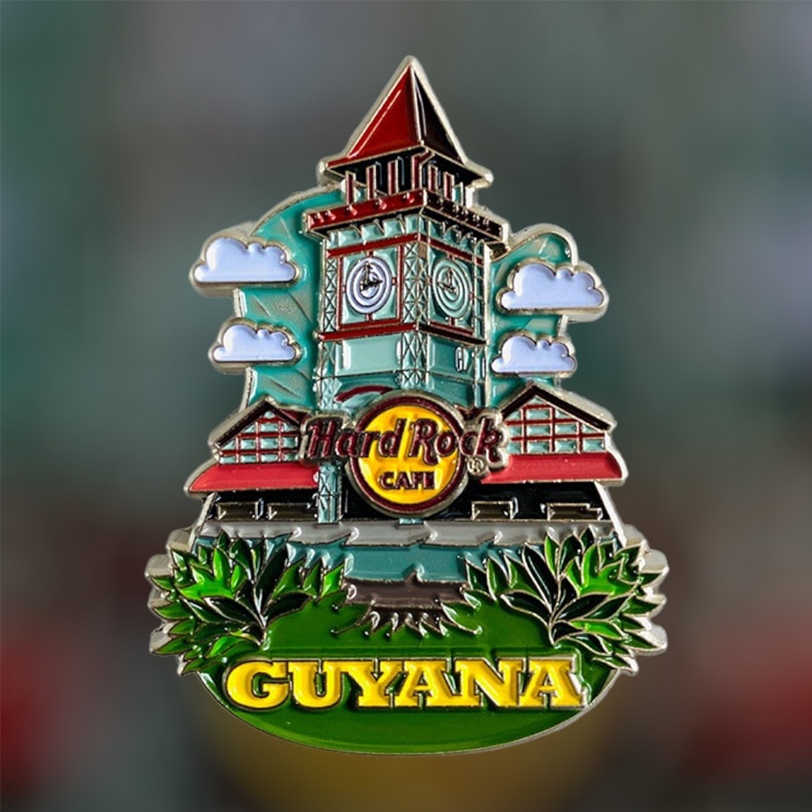 Hard Rock Cafe Guyana Core City Icon Series from 2017