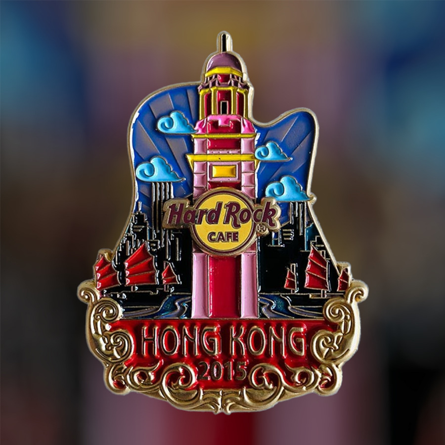 Hard Rock Cafe Hong Kong Icon City Series 2015 (LE 150)