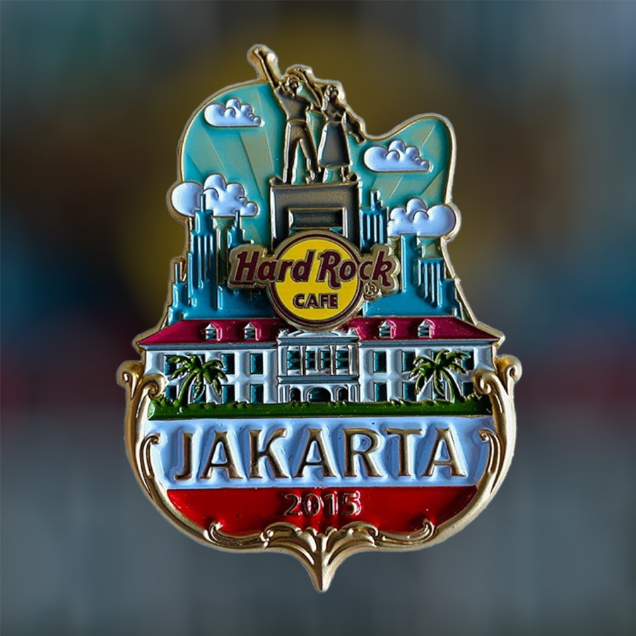 Hard Rock Cafe Jakarta Icon City Series 2015 (LE 200)