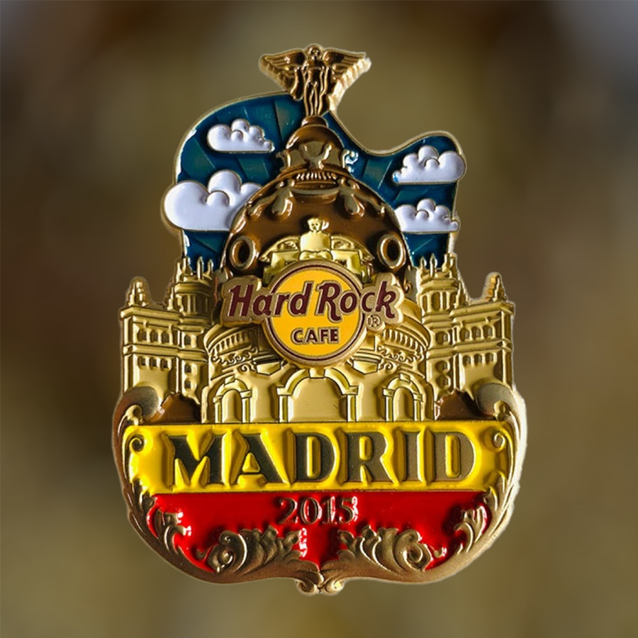 Hard Rock Cafe Madrid Icon City Series from 2015 (LE 200)