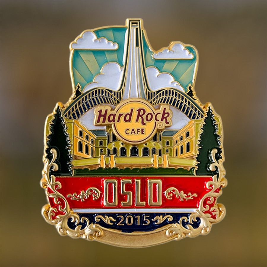 Hard Rock Cafe Oslo Icon City Series from 2015 (LE 150)
