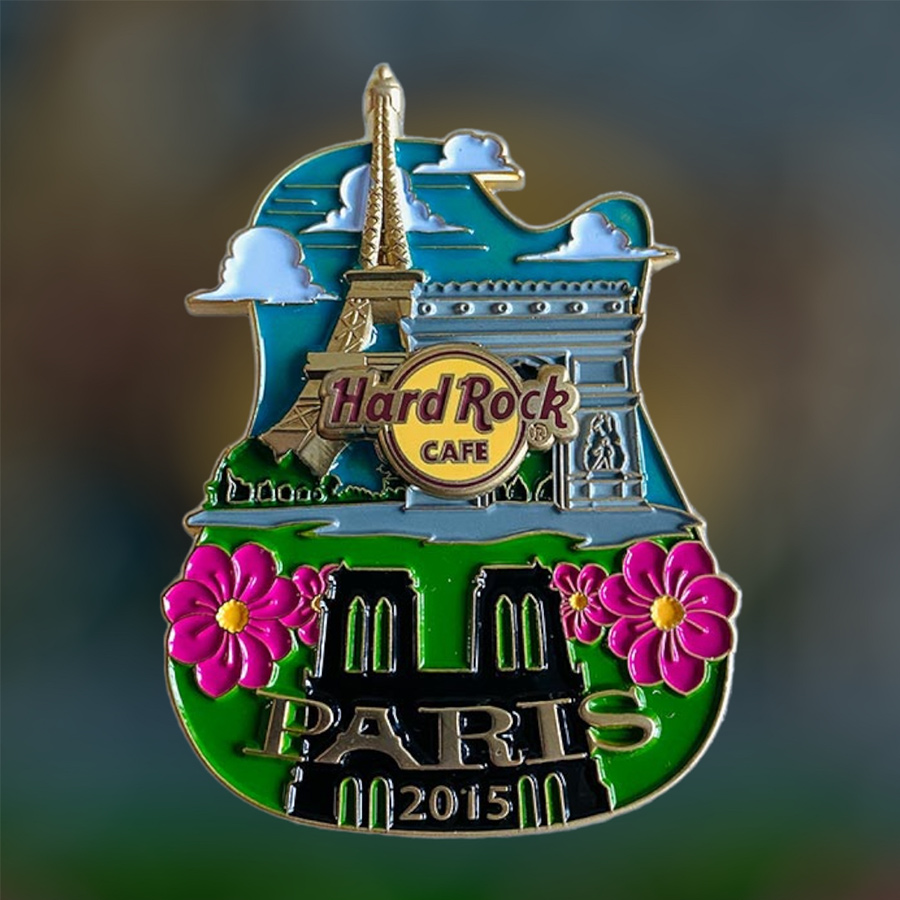 Hard Rock Cafe Paris Icon City Series from 2015 (LE 300)