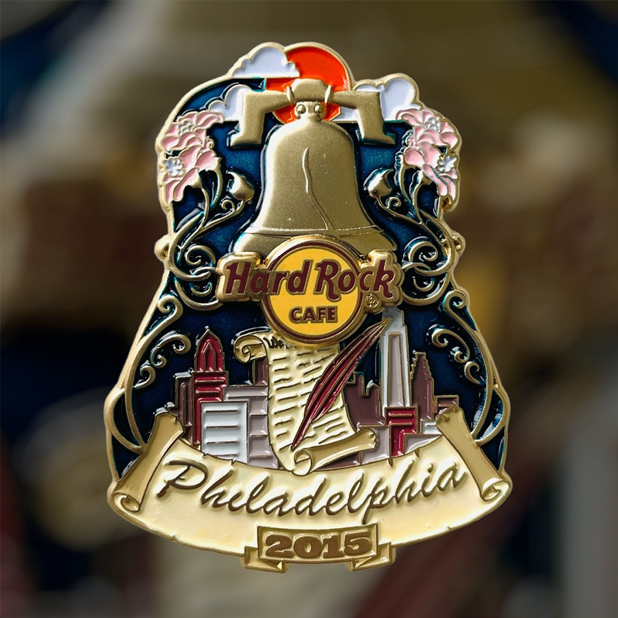 Hard Rock Cafe Philadelphia Icon City Series from 2015 (LE 200)