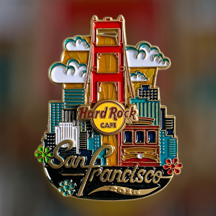 Hard Rock Cafe San Francisco Icon City Series from 2015 (LE 300)