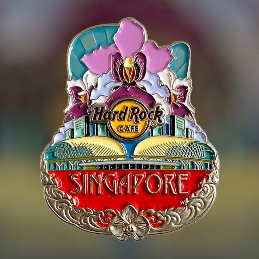 Hard Rock Cafe Singapore Core City Icon Series from 2017